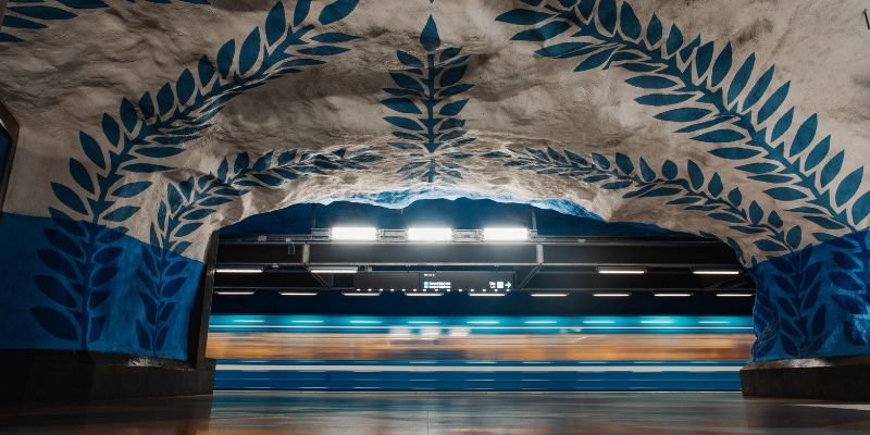 Stockholm metro, Švédsko