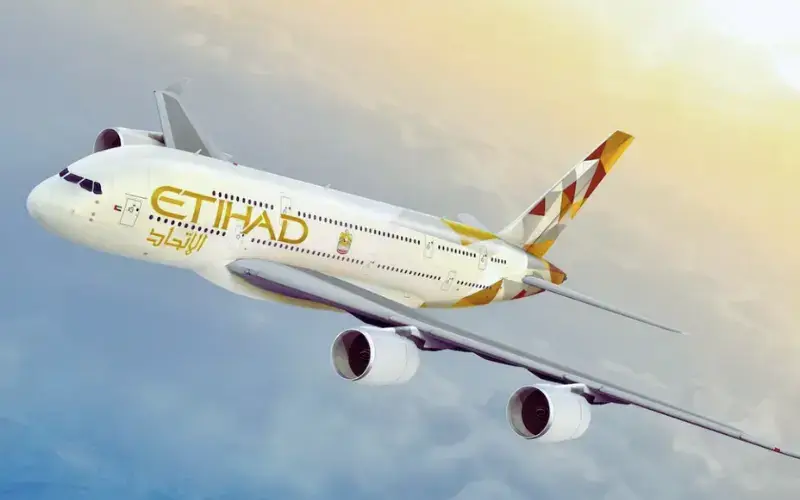 Etihad Aiwrays Airbus A380